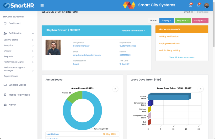 Best HR Software Dubai, Cloud Based HR Software UAE
